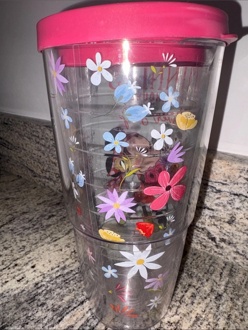 tervis Minnie Mouse Epcot Flower and Garden tumbler
